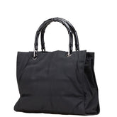 グッチ バンブー ハンドバッグ 002 1016 ブラック ナイロン レディース GUCCI 【中古】